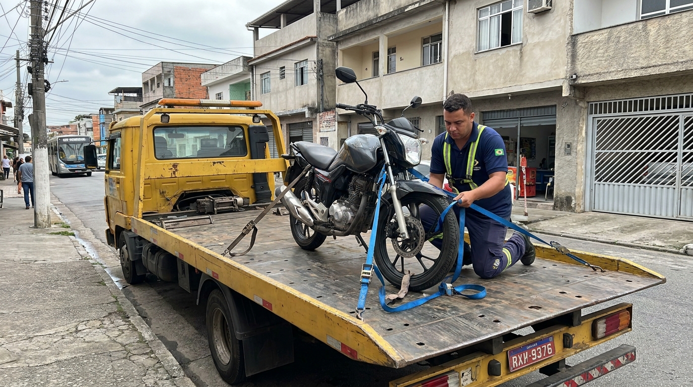 Guincho para Moto em Cascavel‑PR